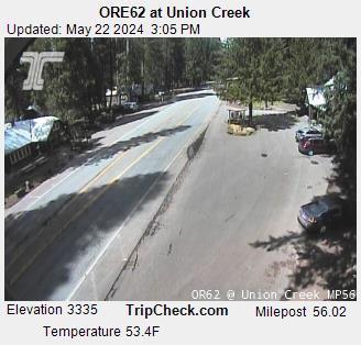 Traffic Cam ORE62 at Union Creek